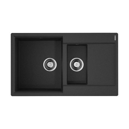 Кухонная мойка OMOIKIRI Daisen 86-2-BL (4993477) Artgranit/черный