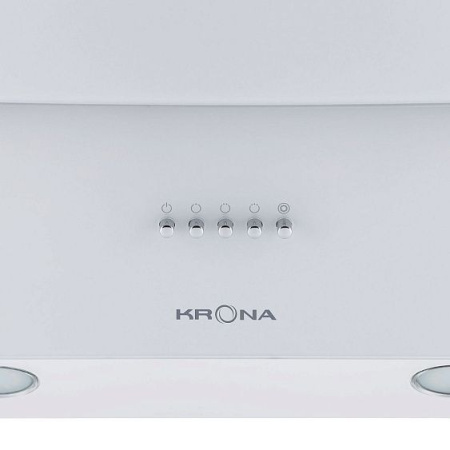 Вытяжка KRONA INGA 600 WHITE PUSH BUTTON