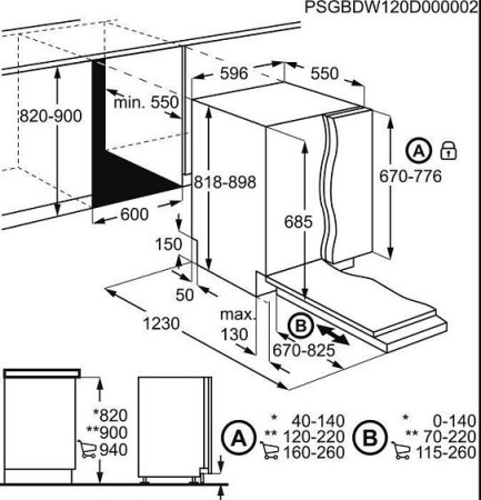 Посудомоечная машина AEG FSR 83707 P
