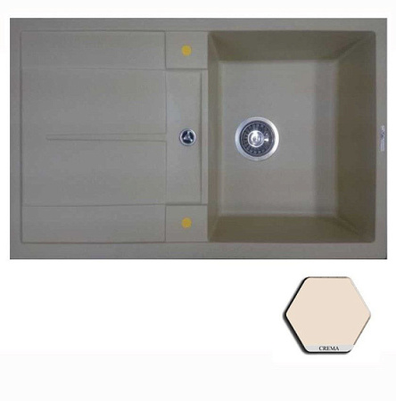 Мойка LAVA L6 CREMA  кремовый