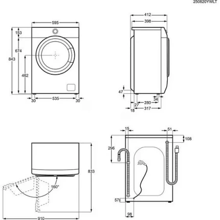 Стиральная машина ELECTROLUX EW6SM426BE