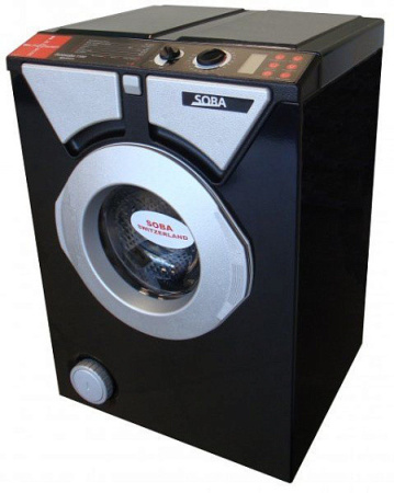 Стиральная машина EUROSOBA 1100 Sprint Plus black/silver