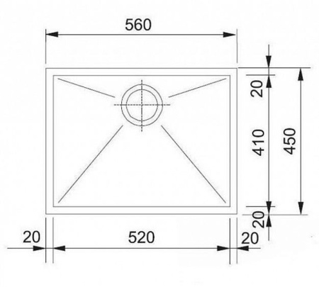 Мойка FRANKE 122.0203.471 FRANKE PPX 110-52 3,5,под ст.,вент."