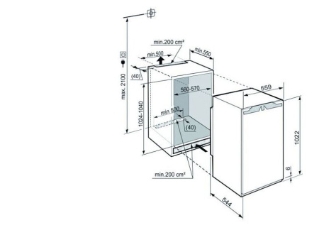 Холодильник LIEBHERR ik 1954