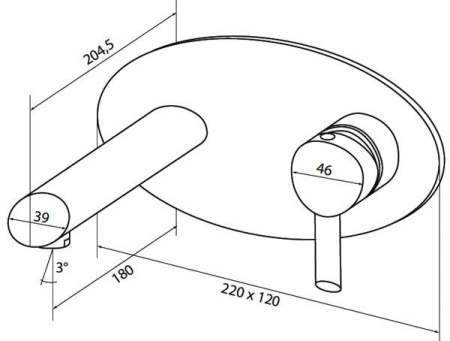 Смеситель AM.PM Awe F1572200