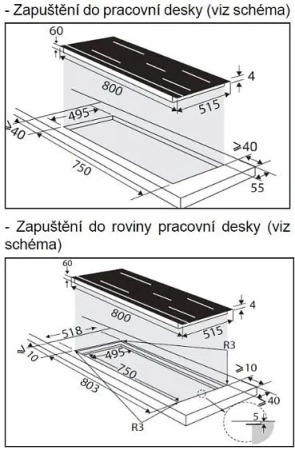 Варочная поверхность DE DIETRICH DPH4840BT