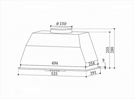Вытяжка EXITEQ EX-1266