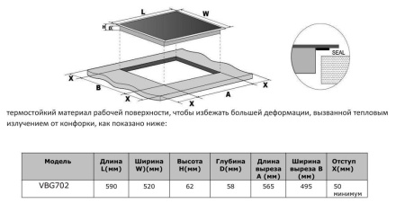 Варочная поверхность VIOMI VBG702