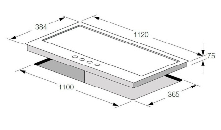 Варочная панель FULGOR CPH 1124 G WK X