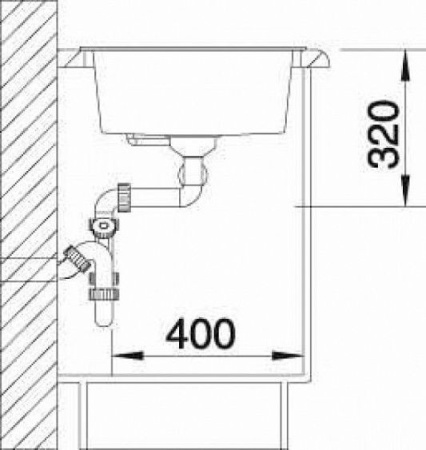 Кухонная мойка BLANCO METRA 9 Silgranit PuraDur 520586 жемчужный без клапана-автомата