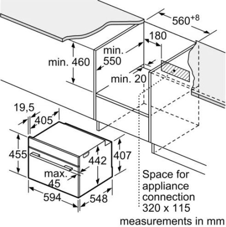 Духовой шкаф BOSCH CMG656BS1M