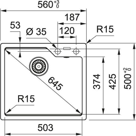 Кухонная мойка FRANKE Urban UBG 610-56 миндаль