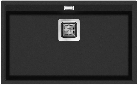 Кухонная мойка AQUASANITA Delicia SQD101AW (black metallic 601)
