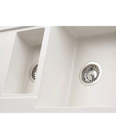 Кухонная мойка KUPPERSBERG MODENA 1,5B2D WHITE