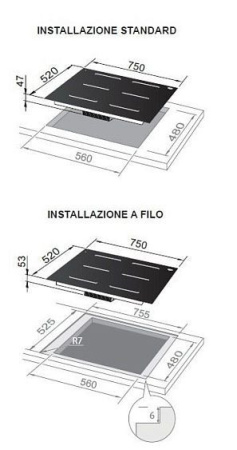 Варочная поверхность DELONGHI SLI 754 RUS