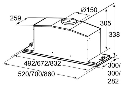 Вытяжка GAGGENAU AC200191