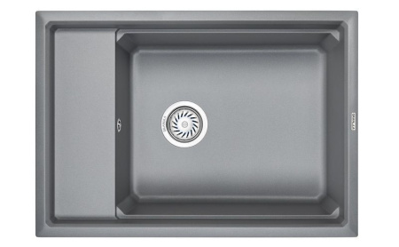 Кухонная мойка GRANULA KS-7305 алюминиум