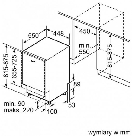 Встраиваемая посудомоечная машина Bosch SPV46MX00
