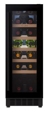 Винный шкаф LEX LWD3020BL