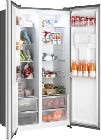 Холодильник WEISSGAUFF WSBS 590 Inverter NoFrost Water Dispenser White