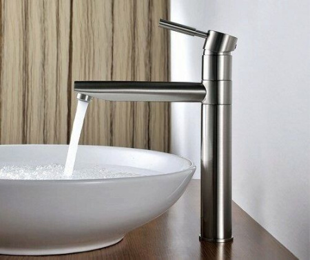 Смеситель WasserKraft Wern 4207 матовый хром