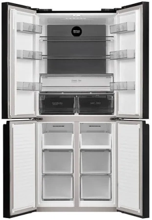 Холодильник MAUNFELD MFF183NFWE Matt Inverter