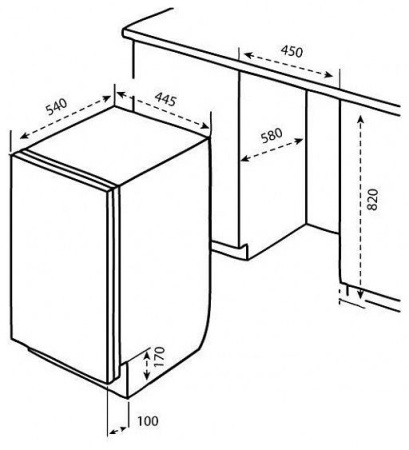 Посудомоечная машина KORTING kdi 4530