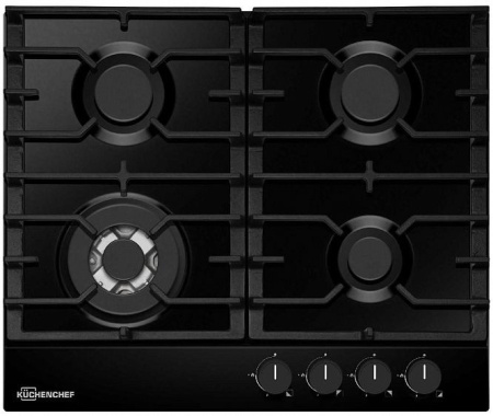 Встраиваемая газовая варочная панель Kuchenchef KHG611WAS