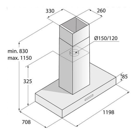 Вытяжка ASKO CI41236S