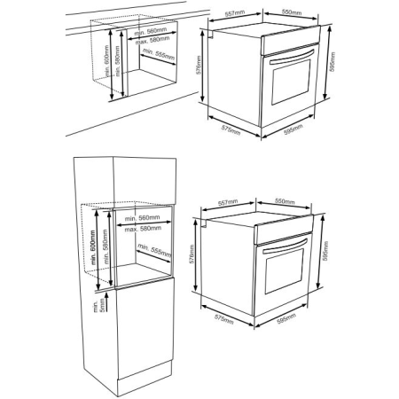 Духовой шкаф KAISER eh 6967 cdabe