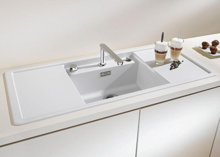 Кухонная мойка BLANCO alaros 6s аксессуары из белого стекла (516728)