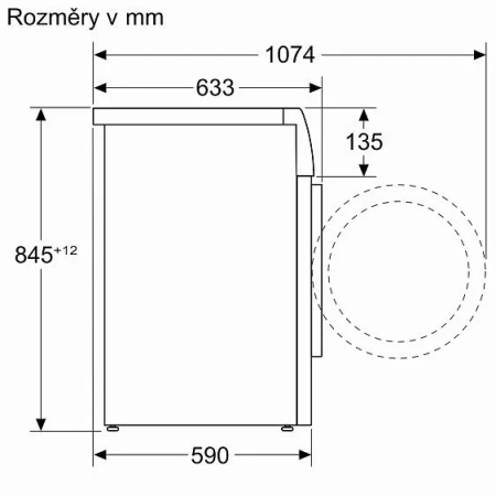 Стиральная машина BOSCH WGH256A0BY