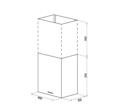 Вытяжка HOMSair PHLOX Push 40 черный