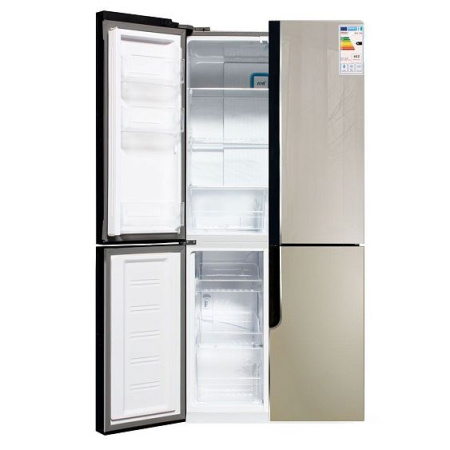 Холодильник Ginzzu NFK-500 gold