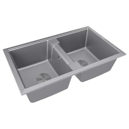 Кухонная мойка PAULMARK Tandem PM238150-GRM