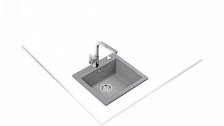 Кухонная мойка TEKA CLIVO 50 S-TQ ALUGRAUMETALLIC