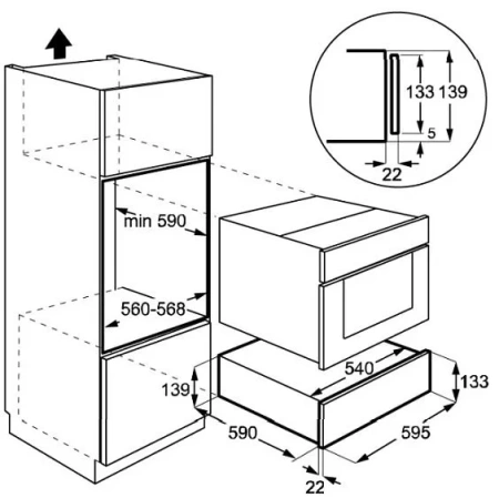 Вакуумный упаковщик DE DIETRICH DWD4830B