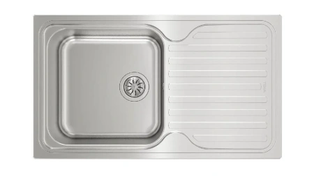 Кухонная мойка TEKA CLASSIC 1B 1D POLISHED (10119013)