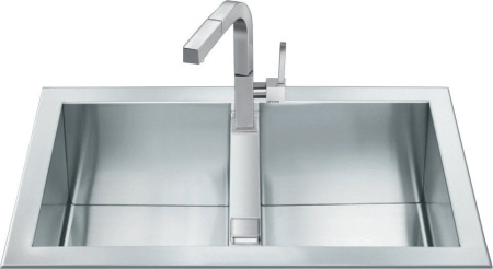 Кухонная мойка SMEG lqr862-2