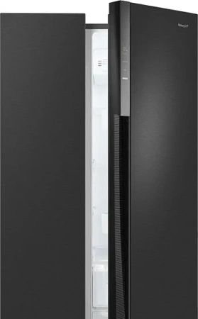 Холодильник WEISSGAUFF WSBS 550 Inverter NoFrost Dark Grey