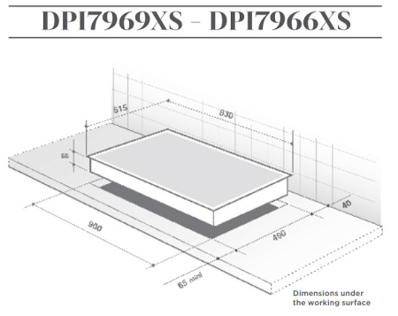 Варочная поверхность DE DIETRICH DPI7966XS