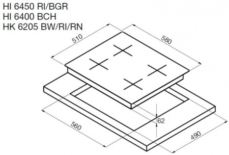 Духовой шкаф KORTING okb 10809 crn