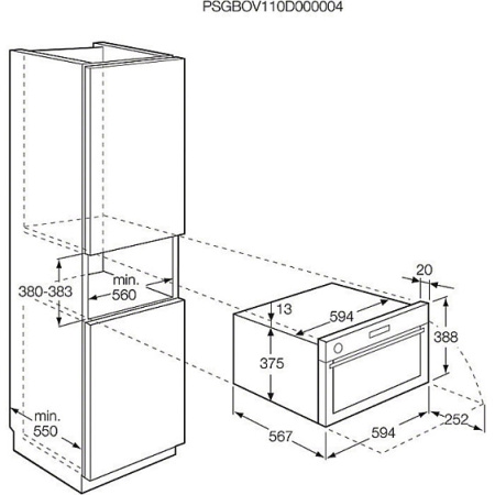 Духовой шкаф AEG ks 8100001 m