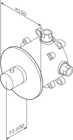 Смеситель AM.PM Like F8075500