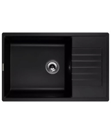 Кухонная мойка KUPPERSBERG ROYS 1B1D BLACK METALLIC
