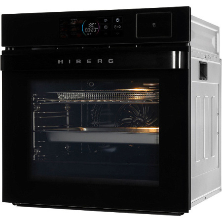 Духовой шкаф HIBERG S-VM 6415 B SMART