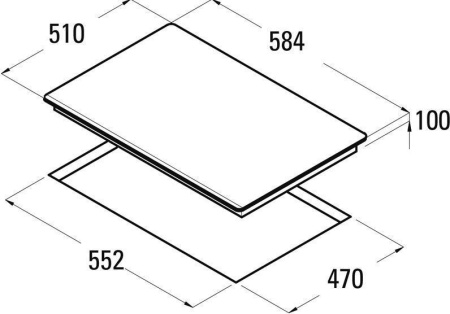 Варочная поверхность CATA RCI 631 IVORY