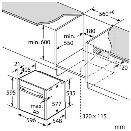 Духовой шкаф NEFF B17CS22G0