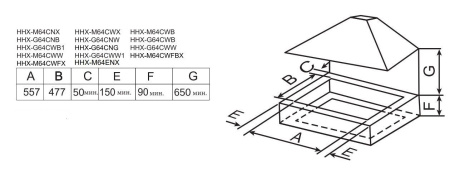 Варочная поверхность HAIER HHX-G64CNG