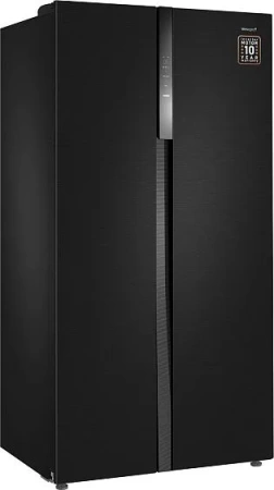 Холодильник WEISSGAUFF WSBS 550 Inverter NoFrost Black